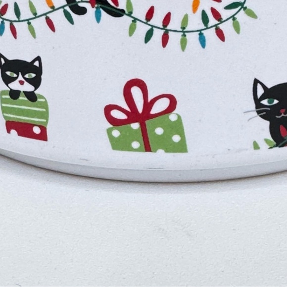 John Bartlett Pet Christmas Cats Presents All Over Print Ceramic Coffee Mug - Picture 5 of 11